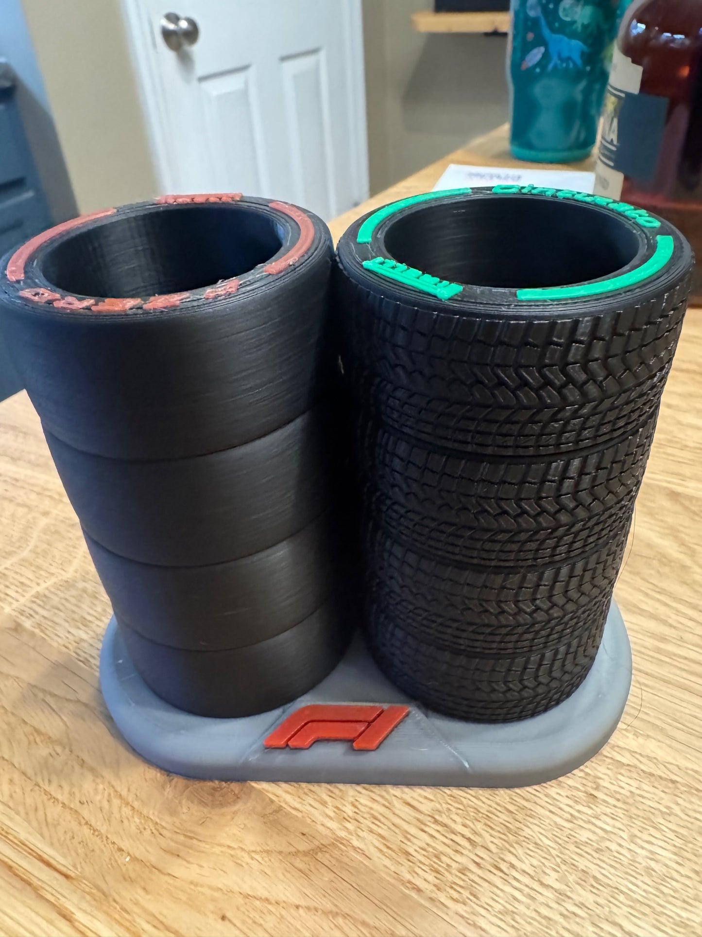 Stack of Racing Tires Pen Holder/Organizer