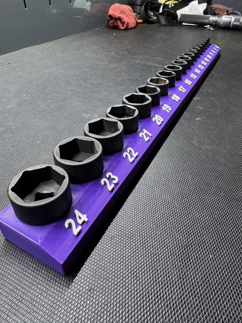 3/8 Nano Socket Organizer with Magnetic Base