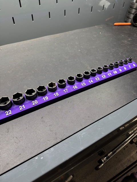 3/8 Nano Socket Organizer with Magnetic Base