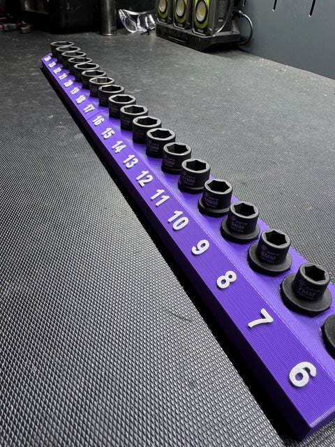 3/8 Nano Socket Organizer with Magnetic Base