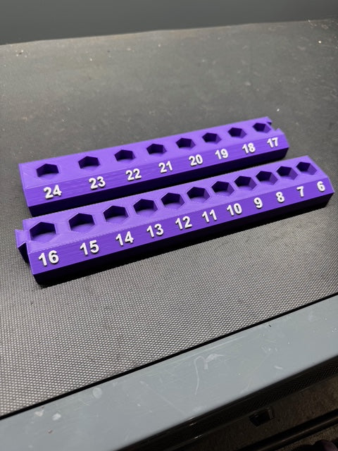 3/8 Nano Socket Organizer with Magnetic Base