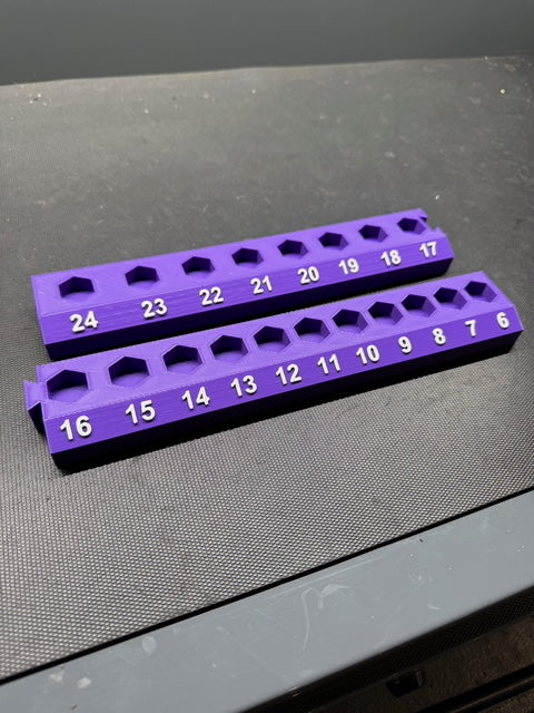 3/8 Nano Socket Organizer with Magnetic Base