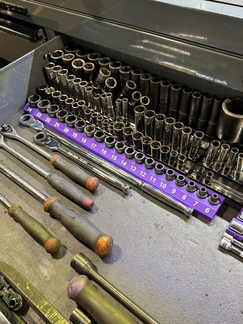 3/8 Nano Socket Organizer with Magnetic Base