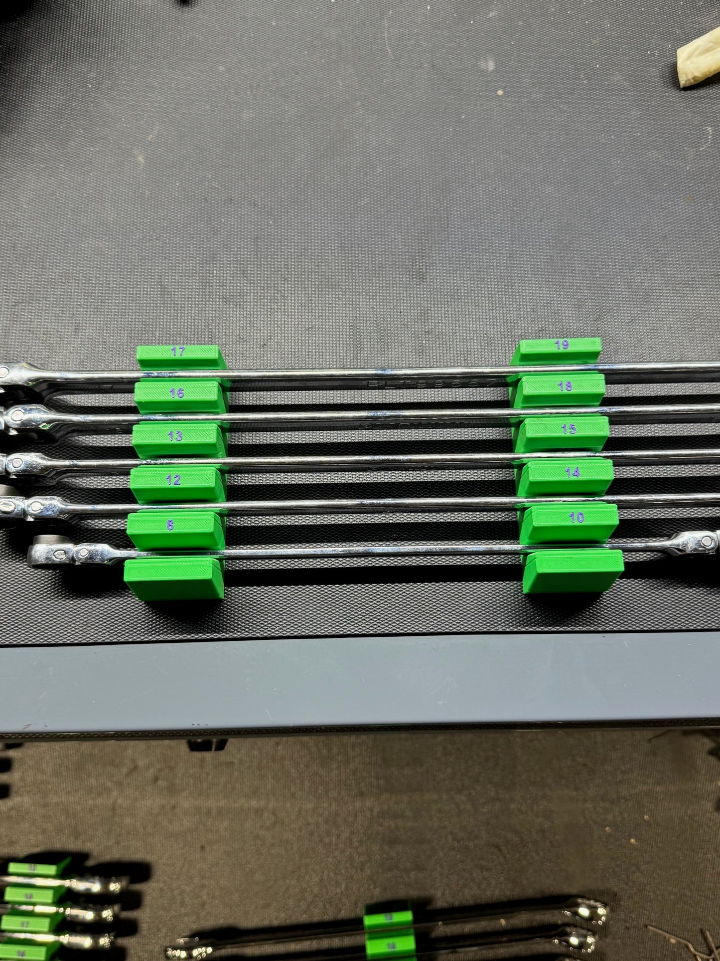 Modular Wrench Organizer Set Long Flex-Head