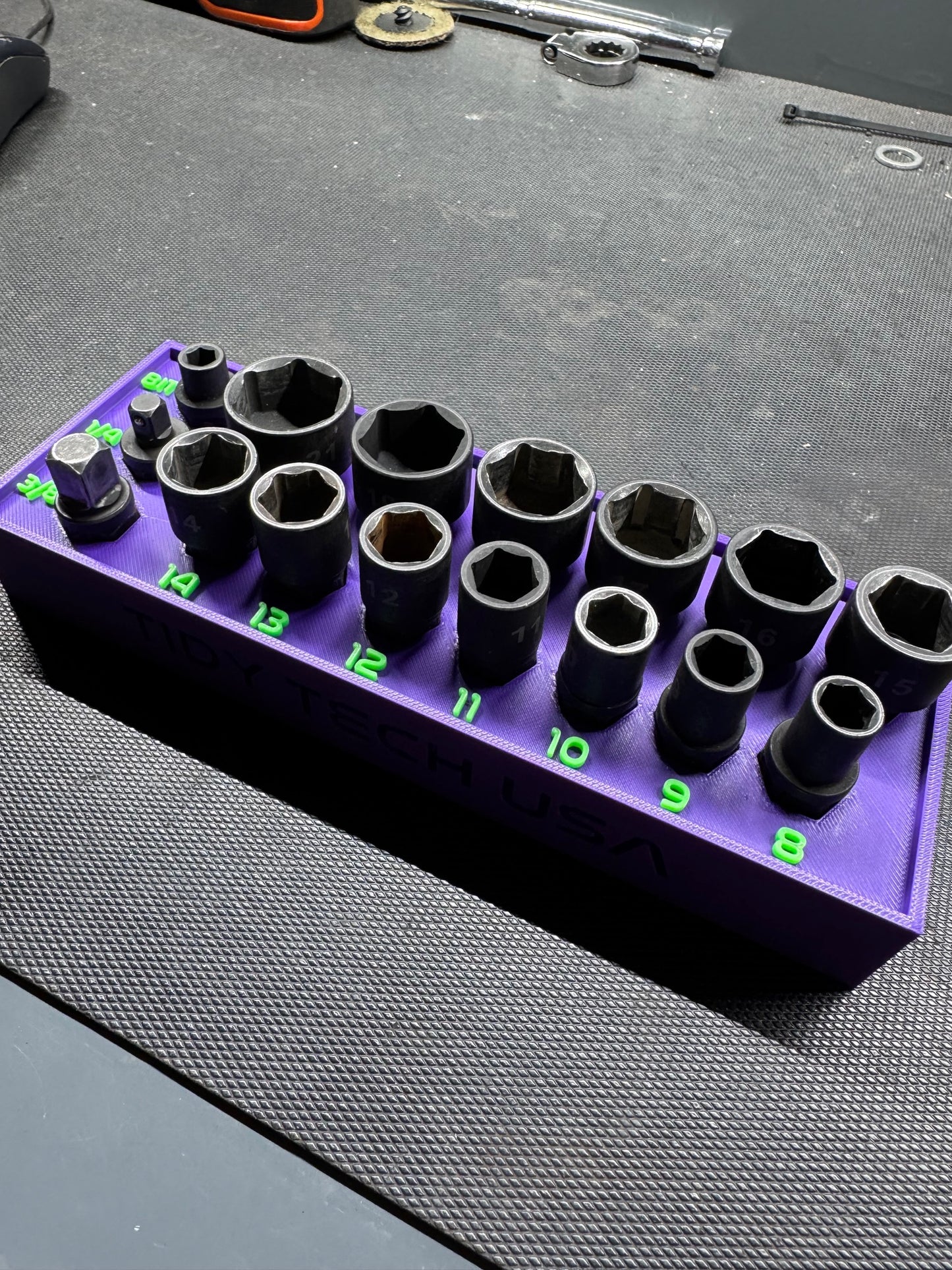 Milwaukee Insider Socket Organizer Fully Magentic