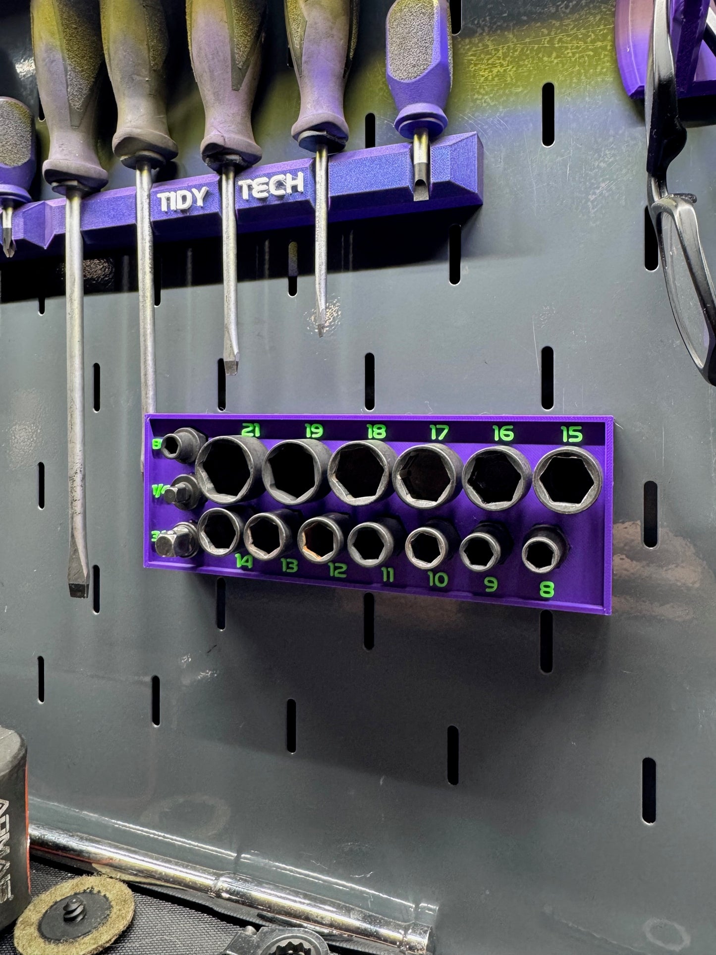 Milwaukee Insider Socket Organizer Fully Magentic