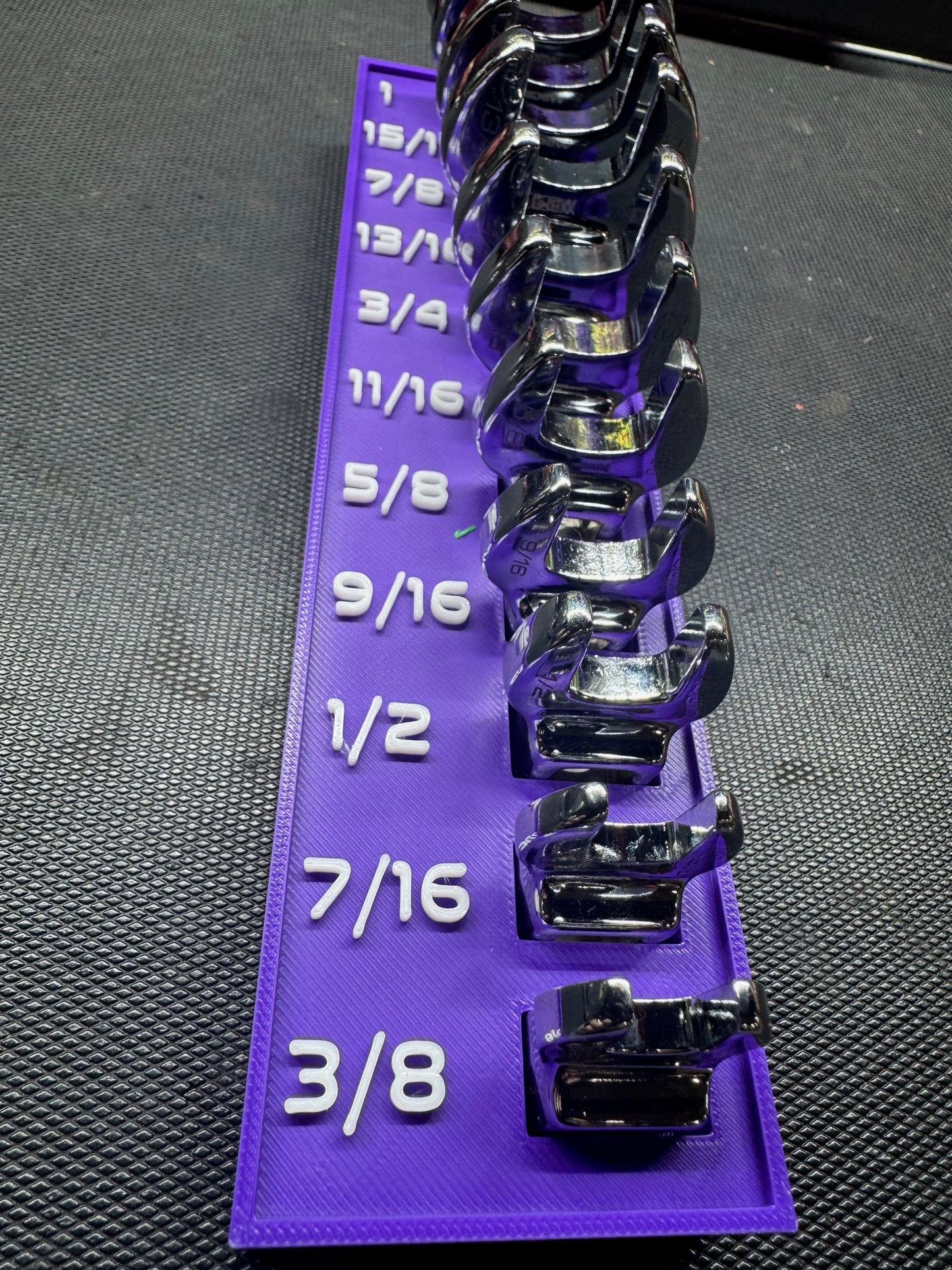 Crowsfoot Organizer 3/8"-1" SAE w/ Square End