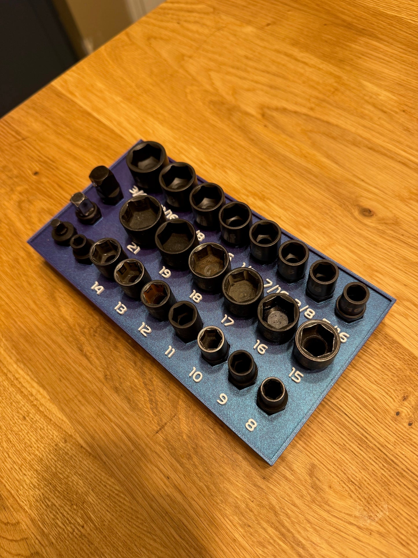 Milwaukee Insider Socket Organizer SAE & Metric w/ ALL ADAPTERS