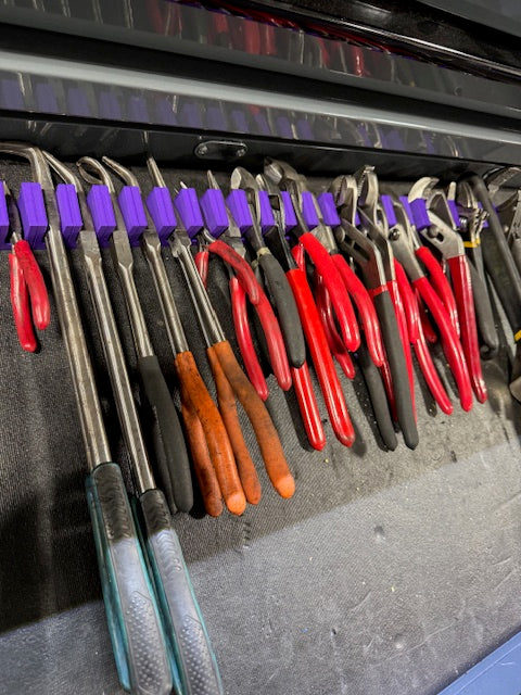 Modular Plier Organizers with Integrated Magnets