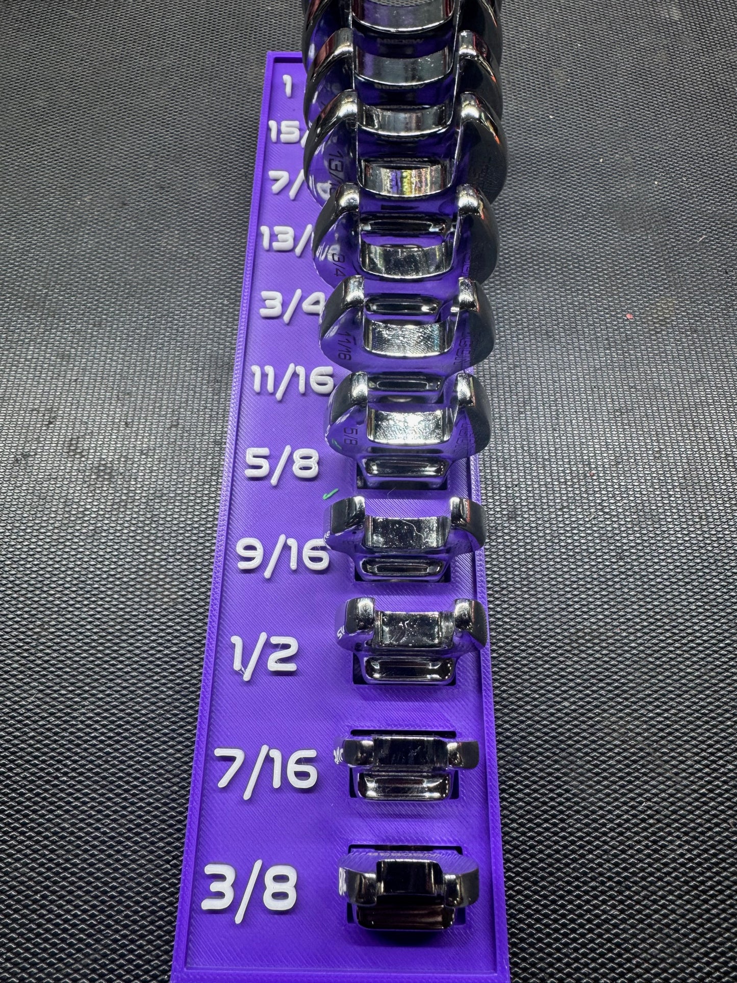 Crowsfoot Organizer 3/8"-1" SAE w/ Square End
