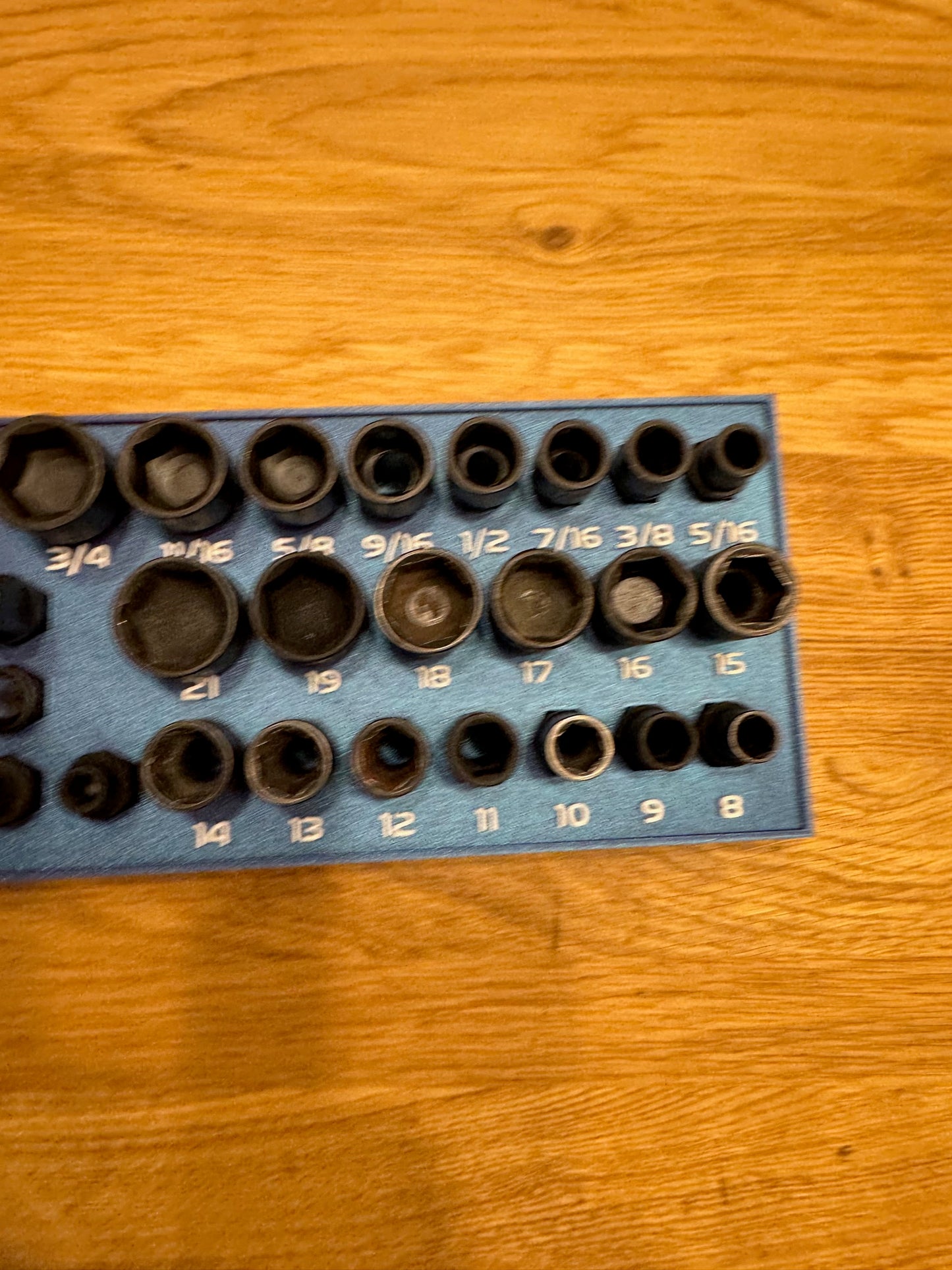 Milwaukee Insider Socket Organizer SAE & Metric w/ ALL ADAPTERS