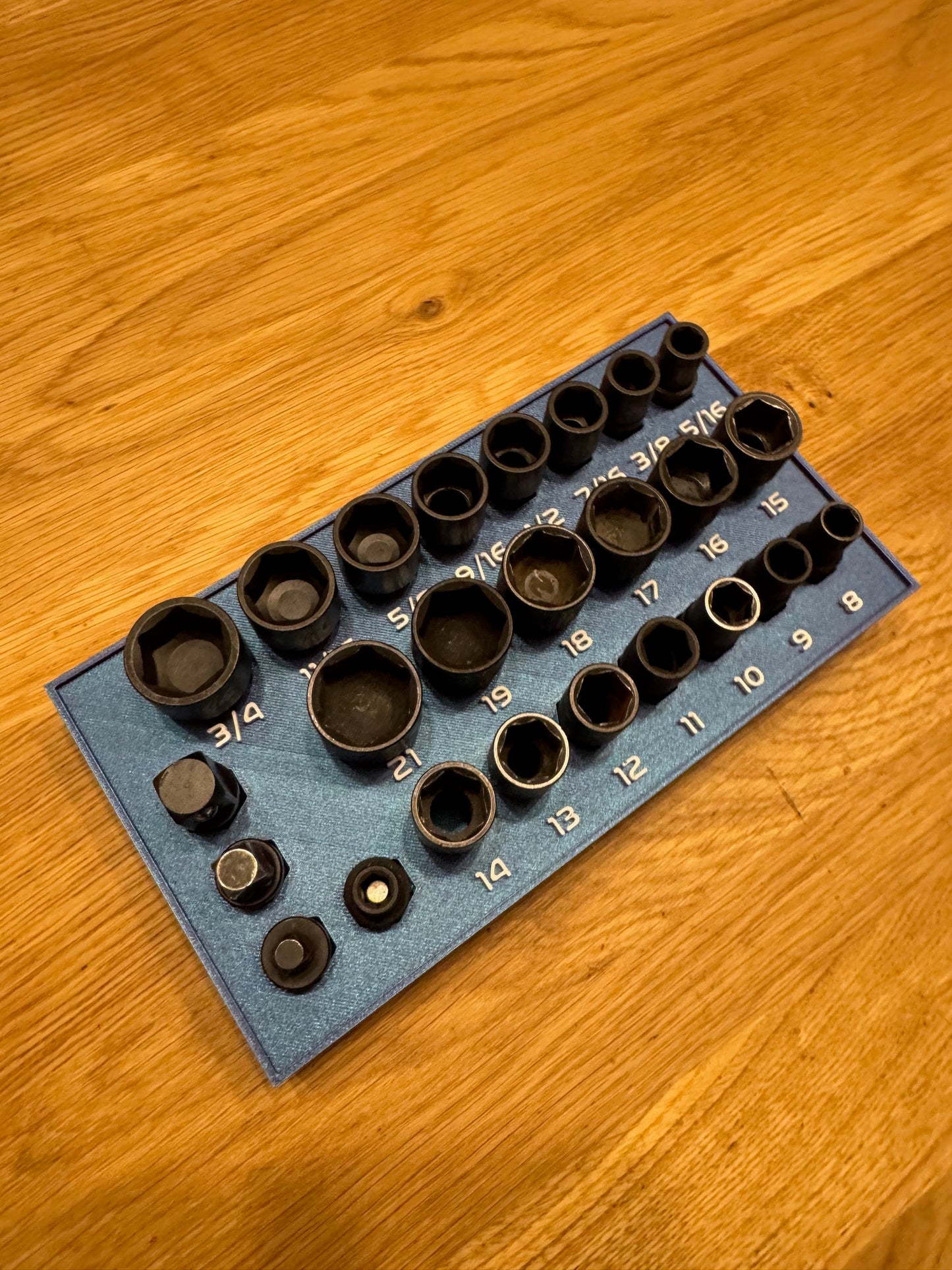 Milwaukee Insider Socket Organizer SAE & Metric w/ ALL ADAPTERS